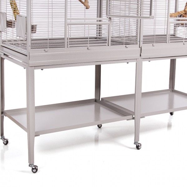 K35036-Zimmervoliere-Kaefig-Vogelkaefig-New-Madeira-Double-Platinum-mit-waagerechter-Verdraht-7_600x600